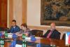 The delegation of the Supreme Court of the Czech Republic in the Curia's Mailáth Room